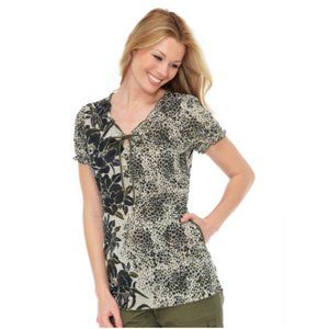 Koi Bridgette top size large